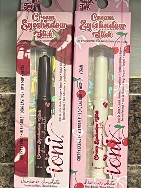 iconi Cream Eyeshadow Stick — Shimmer Chocolate & Shimmer White